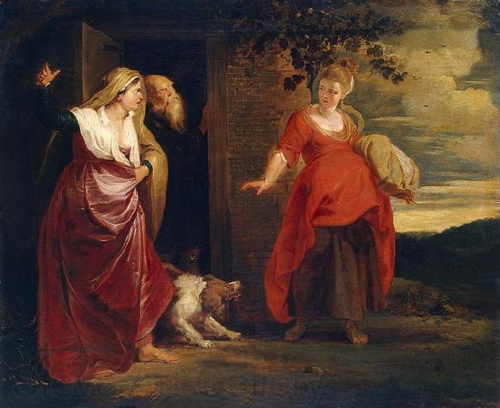 Peter Paul Rubens the home of Abraham uploaded from the page of the Hermitage Germany oil painting art